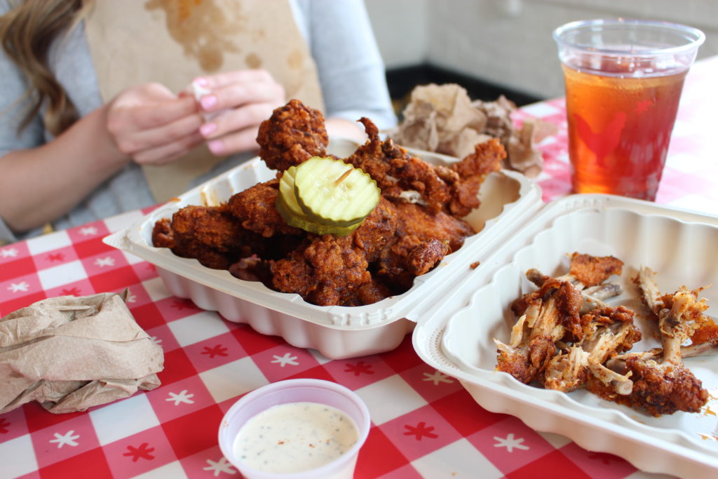 wing eating contest Hot Chicken Takeover