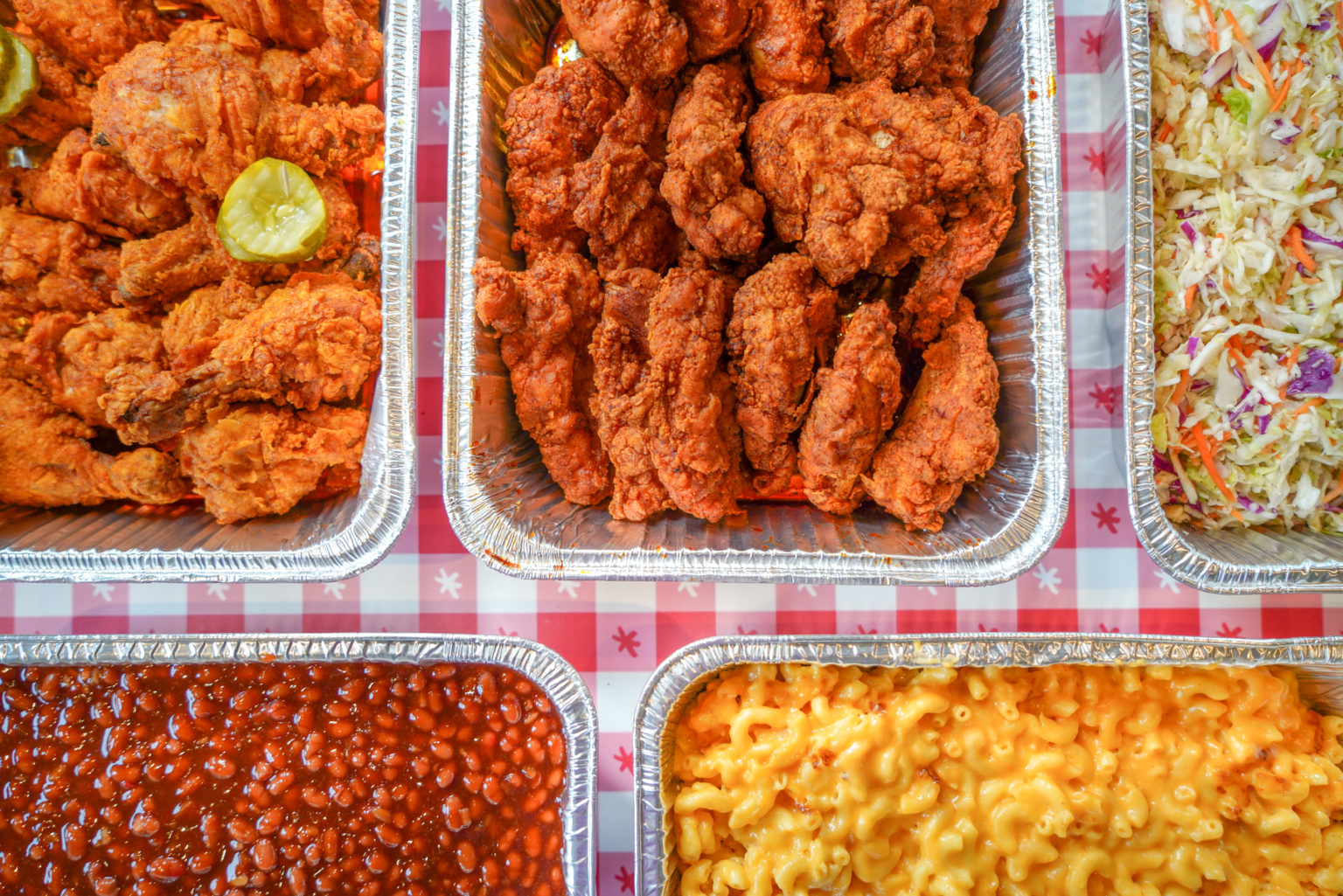Party Food Menu Hot Chicken Takeover