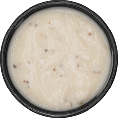 White gravy sauce